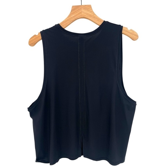 Spanx Go Lightly Cropped Tank in Black Size XL - Picture 3 of 10
